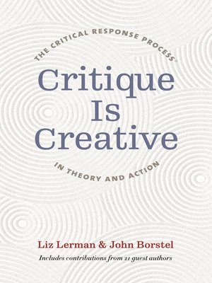 cover image of Critique Is Creative